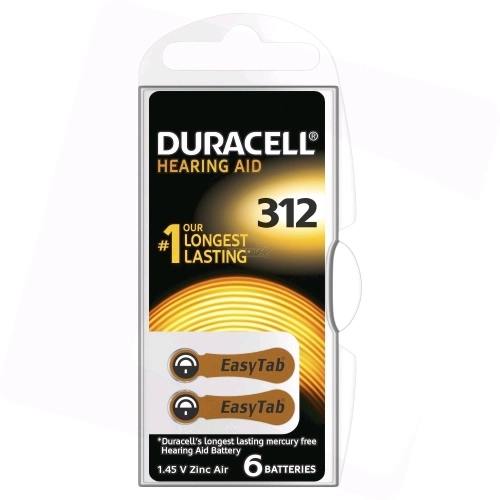 Duracell Heating 312 (A312) Blister pack